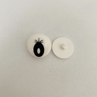 Očko 18mm, našívacie - pár